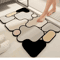 DiatroShape NonSlip Diatomite Absorbent Bathroom Floor Mat 0