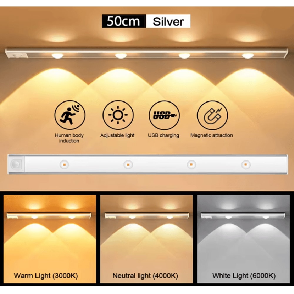 LumiSense Motion Sensor LED Light Bar 11