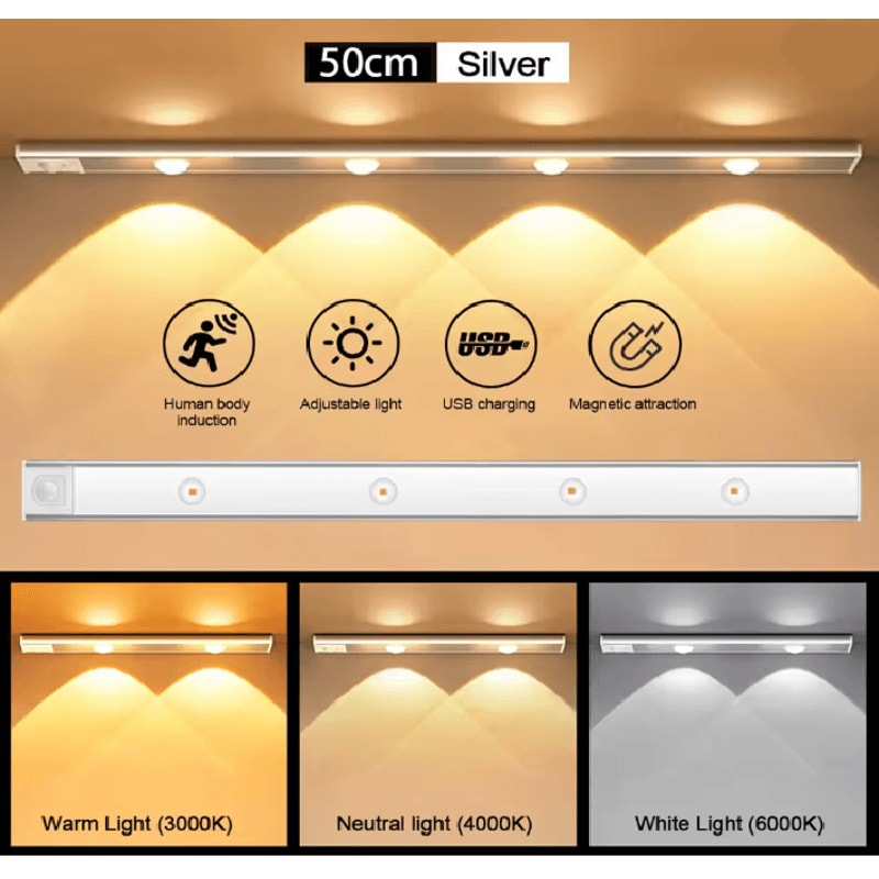 LumiSense Motion Sensor LED Light Bar 11