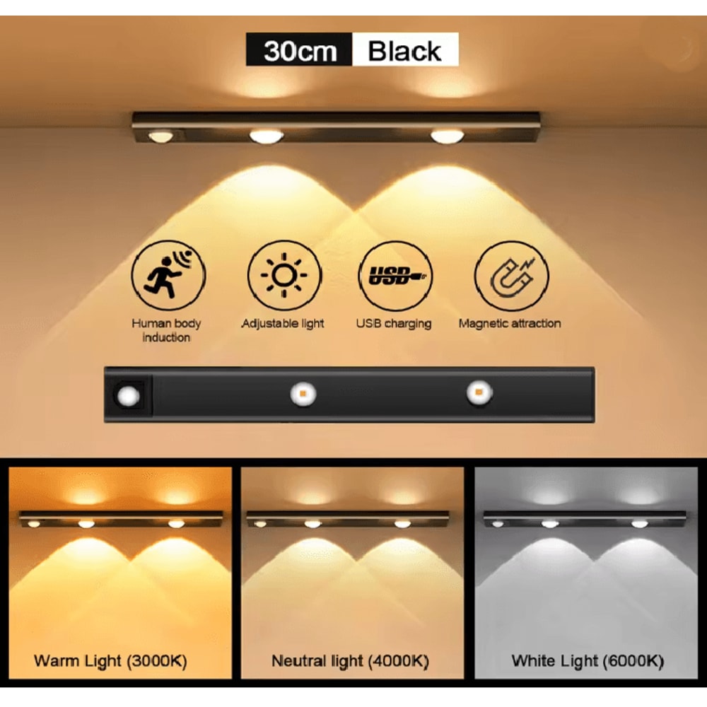 LumiSense Motion Sensor LED Light Bar 7