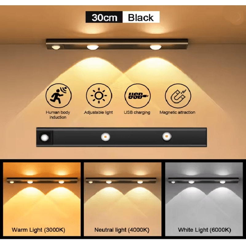 LumiSense Motion Sensor LED Light Bar 7