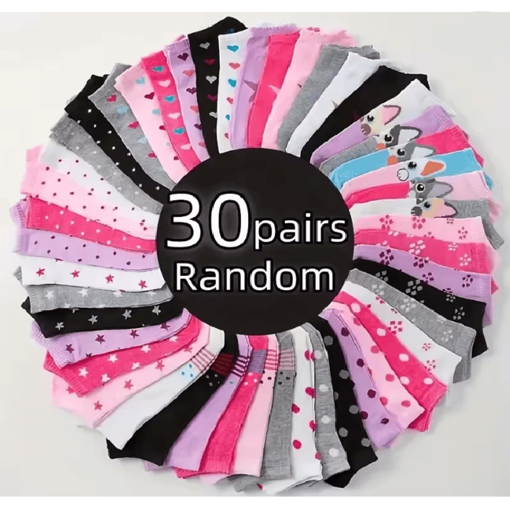 HeartEase Candy Colored Ankle Socks For Women 6