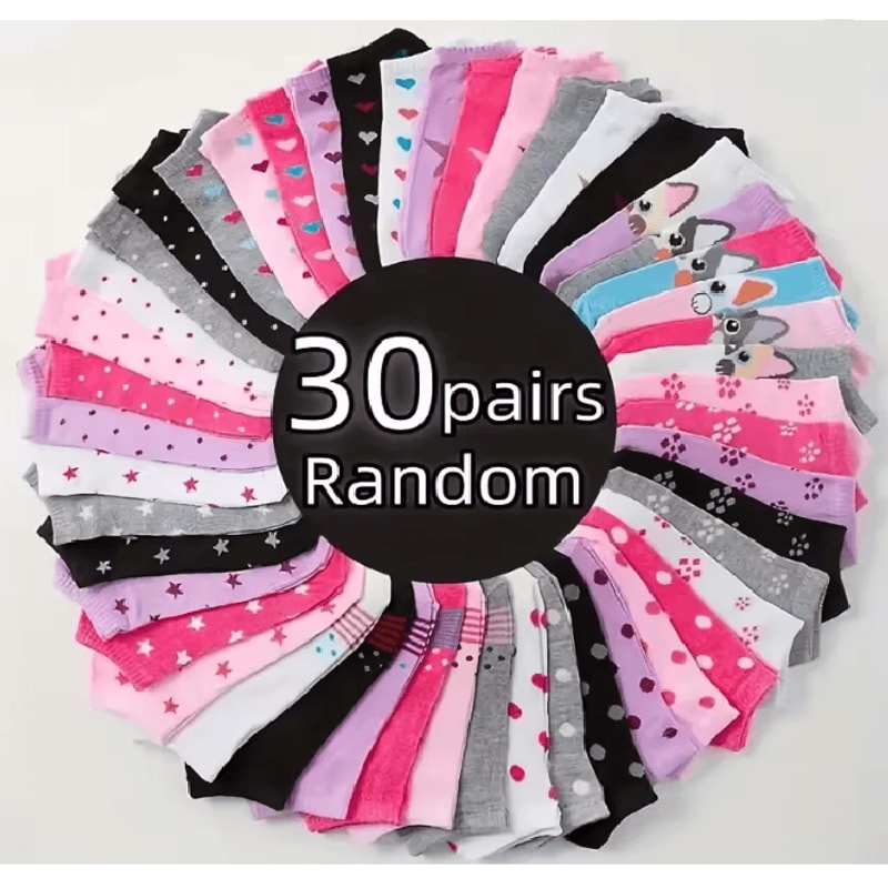 HeartEase Candy Colored Ankle Socks For Women 6