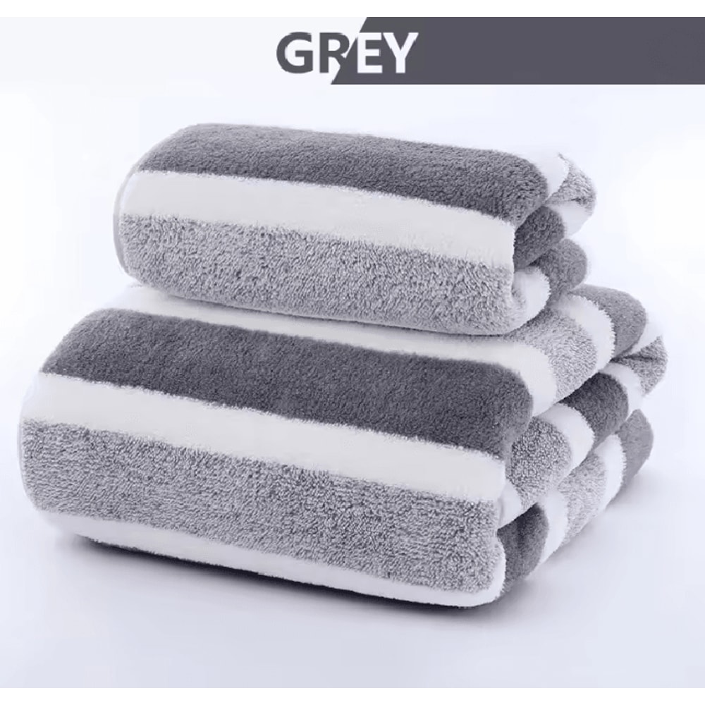 PureComfort Soft Absorbent Bath Towel Set For Men And Women 5
