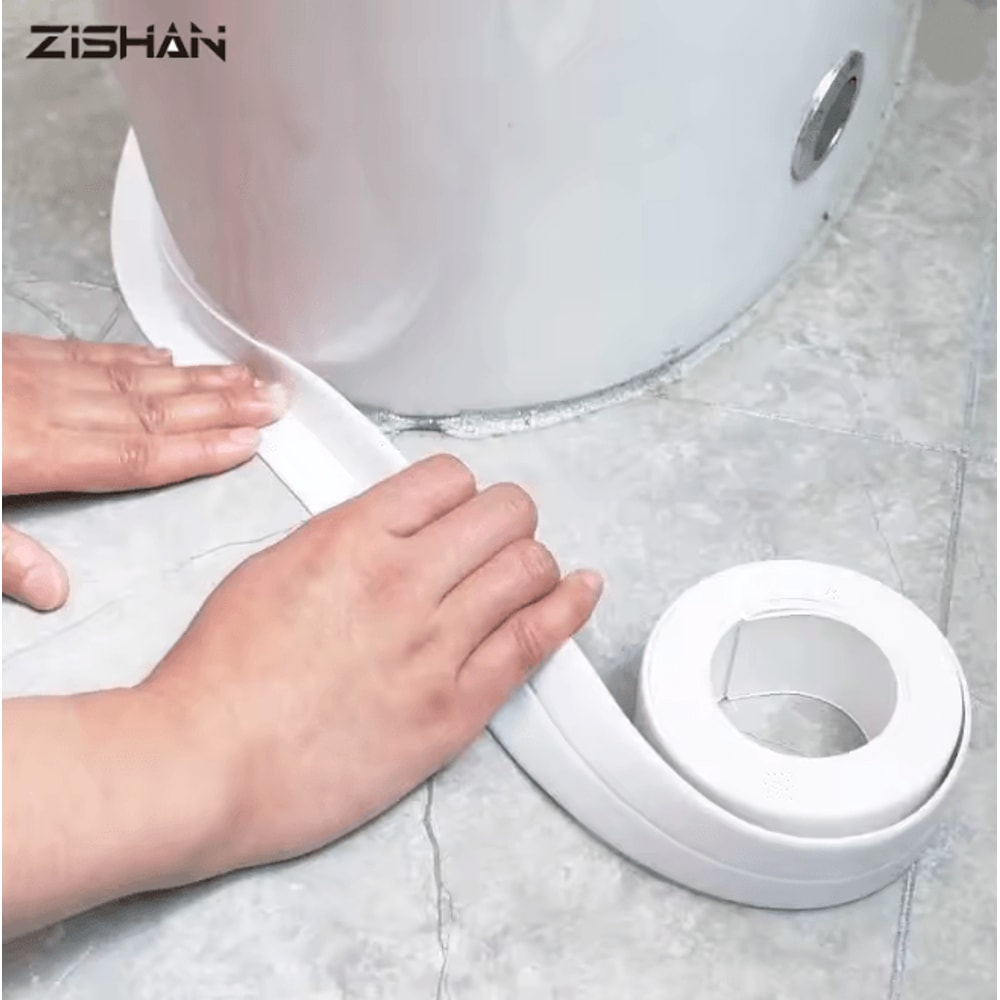 SealPro PVC Waterproof Caulk Sealing Tape For Bathroom And Kitchen 0