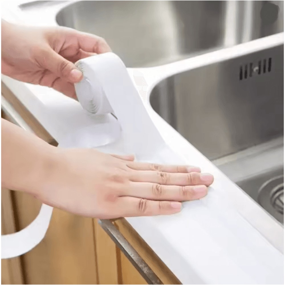 SealPro PVC Waterproof Caulk Sealing Tape For Bathroom And Kitchen 1
