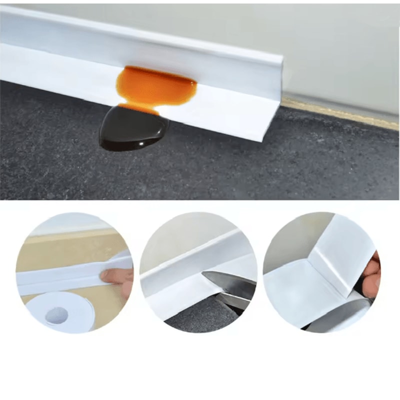 SealPro PVC Waterproof Caulk Sealing Tape For Bathroom And Kitchen 2