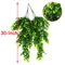 EverVine Artificial Eucalyptus Hanging Rattan Greenery 4