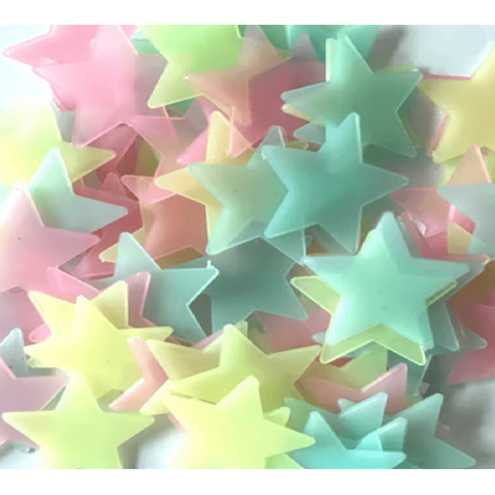 StarGlow 100 Piece Glow In The Dark Wall Stickers Set 4