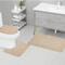 AquaStone Plush Bathroom Mat Set 1