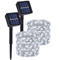 SunGlow Solar Fairy Lights Outdoor String With 8 Lighting Modes 8