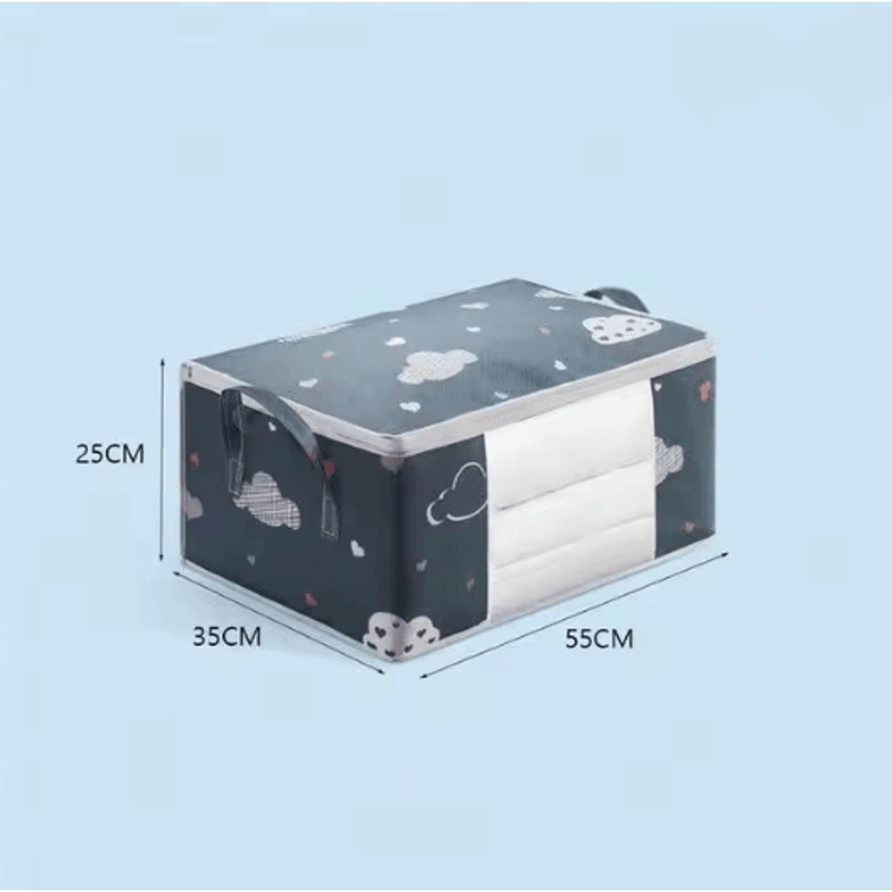 HomeKeep Large Capacity Clothes Storage Bag With Reinforced Handles And Sturdy Zipper 5