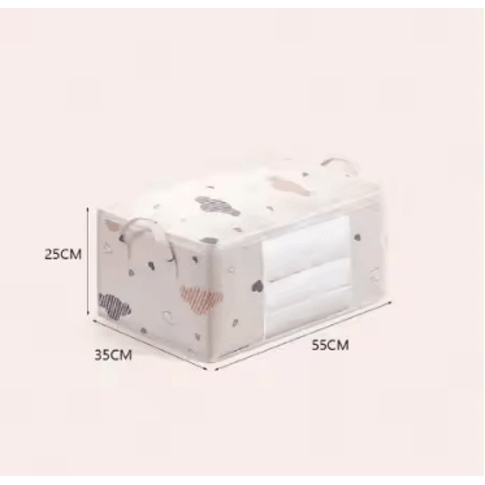 HomeKeep Large Capacity Clothes Storage Bag With Reinforced Handles And Sturdy Zipper 2