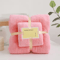 LuxeSoft Coral Velvet Bath Towel Set Super Absorbent QuickDry 2Piece Collection 7