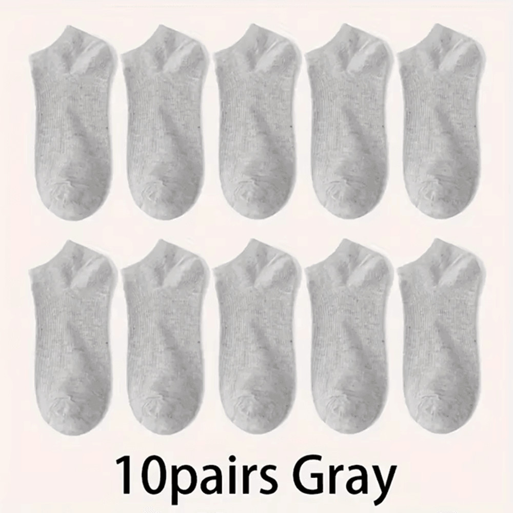 AirFlex Unisex Comfort Ankle Socks Breathable Lightweight Everyday Wear 510 Pack 6