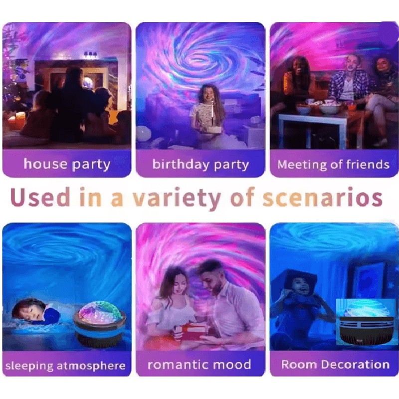 CosmicAmbient Galaxy Night Projector 1