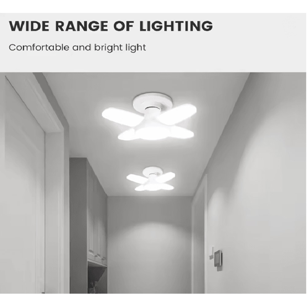 FoldBright Adjustable LED Ceiling Bulb 2