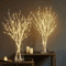 White Birch Branch LED Fairy Light 0