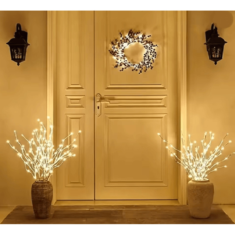 White Birch Branch LED Fairy Light 1