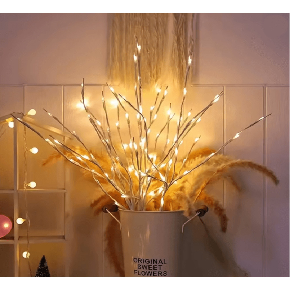 White Birch Branch LED Fairy Light 2