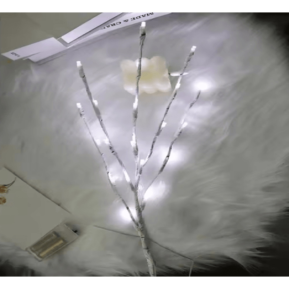 White Birch Branch LED Fairy Light 4