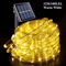 SolarGlow Outdoor Tube String Lights 6