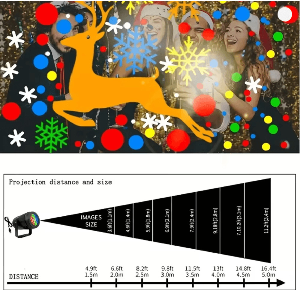 SnowFlake Spectra Outdoor Laser Projector 3