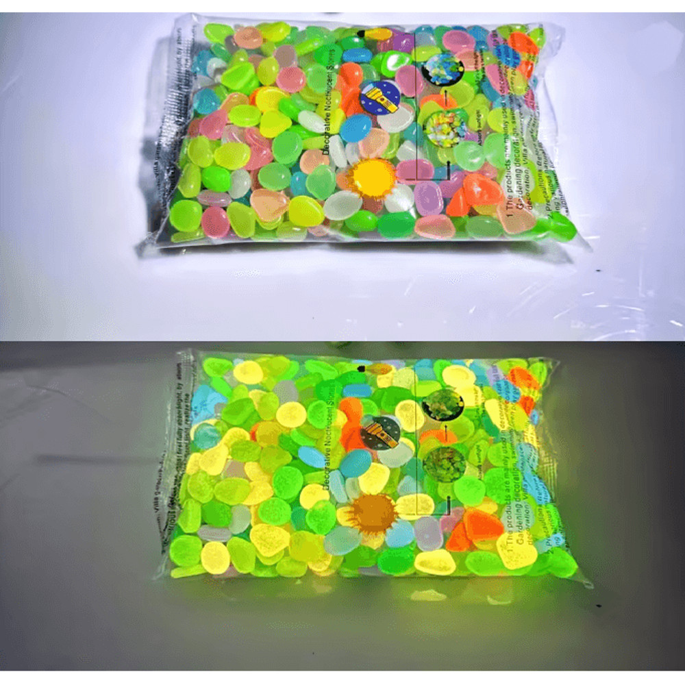 LumaGlow Garden Pebbles 100 Pack 4