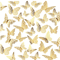 GoldenFlutter 3D Butterfly Wall Decor 48 Pack 0