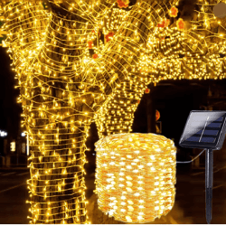 solartwinkle outdoor fairy string lights