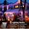 SolarGlow Icicle Holiday Lights 1