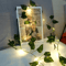 Green Leaf LED Fake Plant String Lights 4
