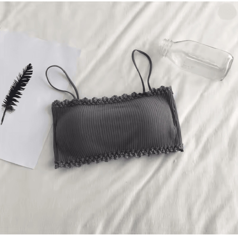 Seamless Comfort Cotton Tube Bra 7