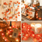 AutumnGlow Maple Leaf Battery LED String Lights 1