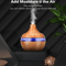 AromaMist Wood Grain Ultrasonic Humidifier 2