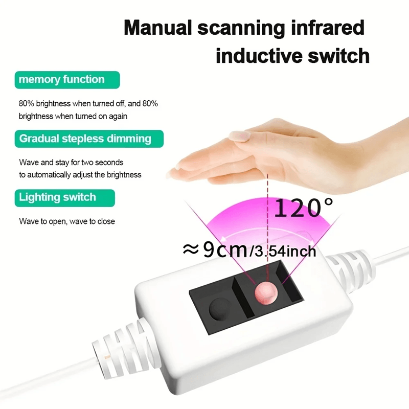 GlowSweep USB Gesture Sensor LED Strip Light 2