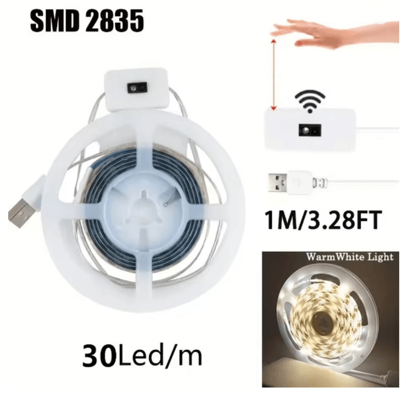 GlowSweep USB Gesture Sensor LED Strip Light 4