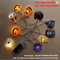 Halloween LED String Lights Spooky Decor Set 2