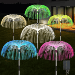 solar jellyfish garden light