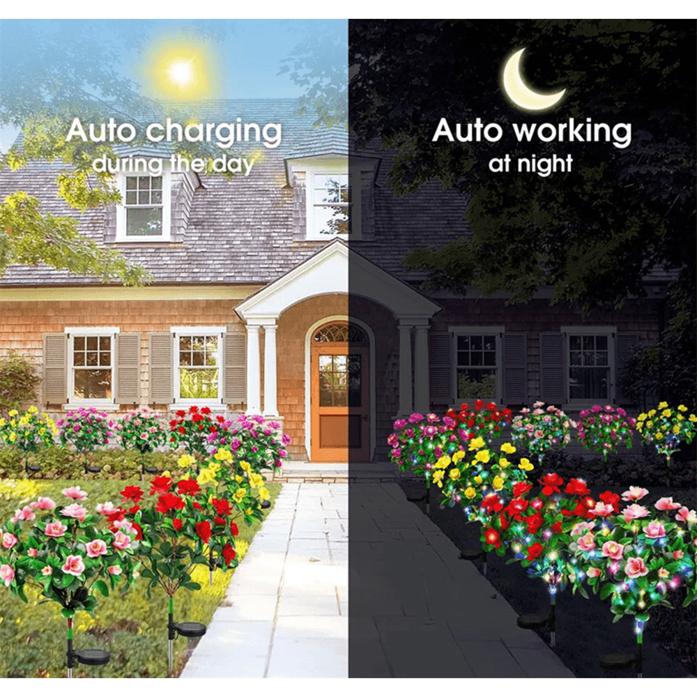 SolarBloom Azalea Garden Light 1