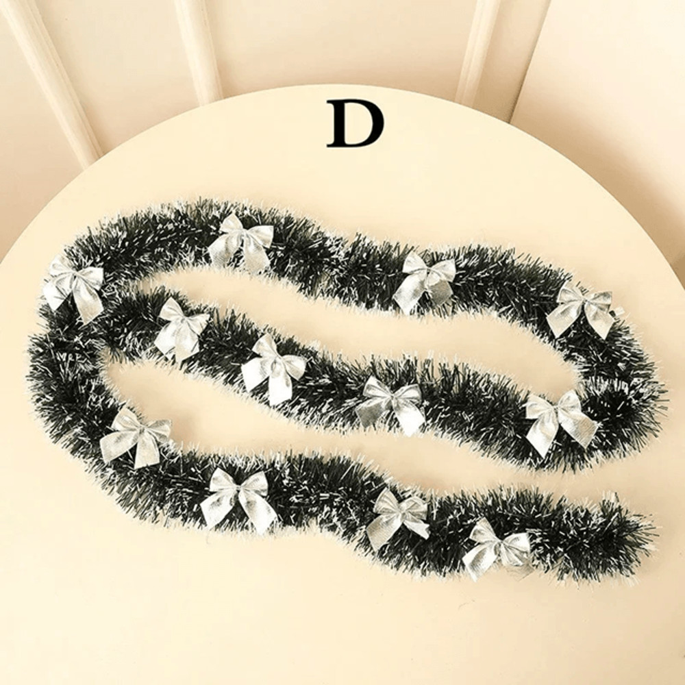 HolidayRibbon Christmas Garland 7