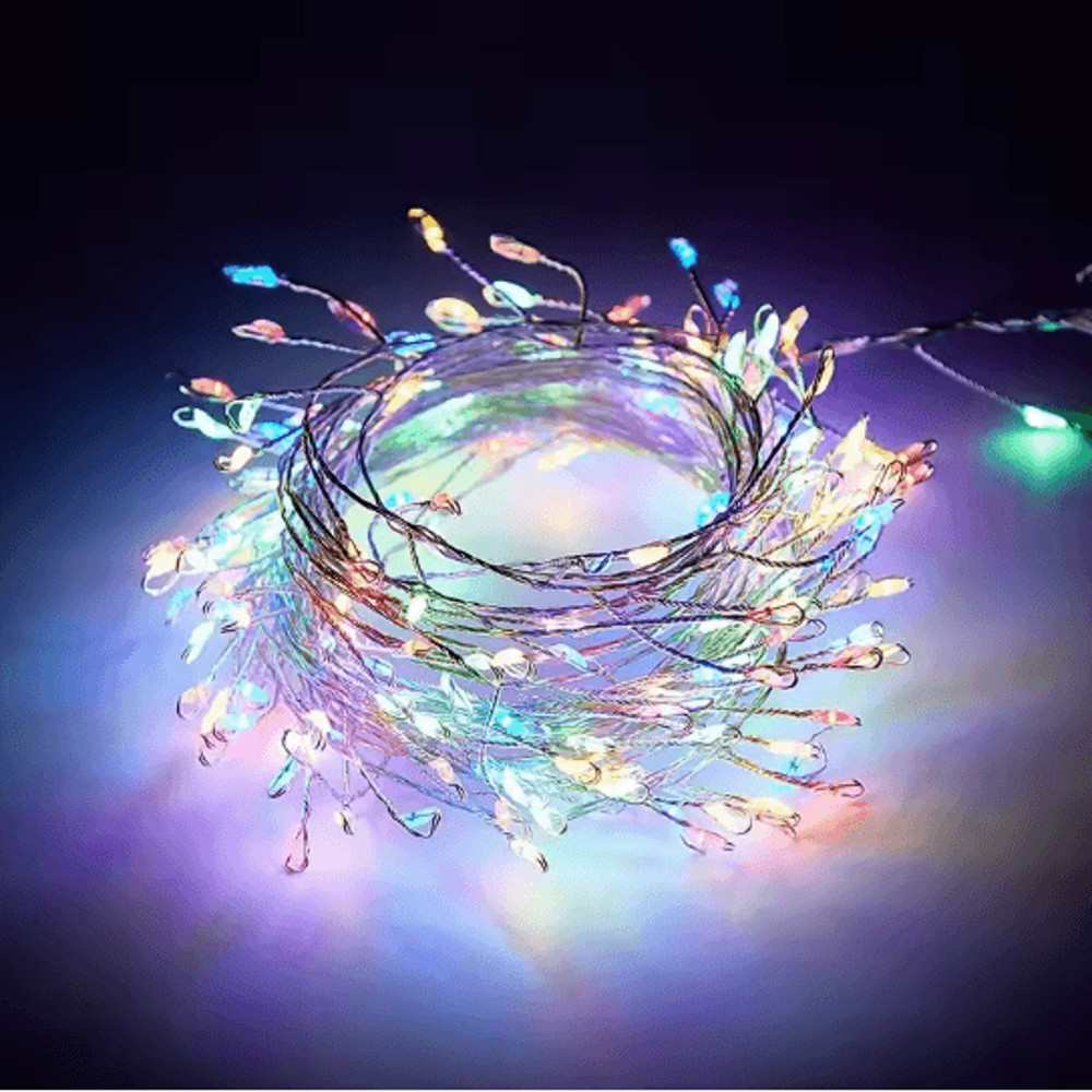 GlowCascade USB Firecracker Fairy String Lights 3