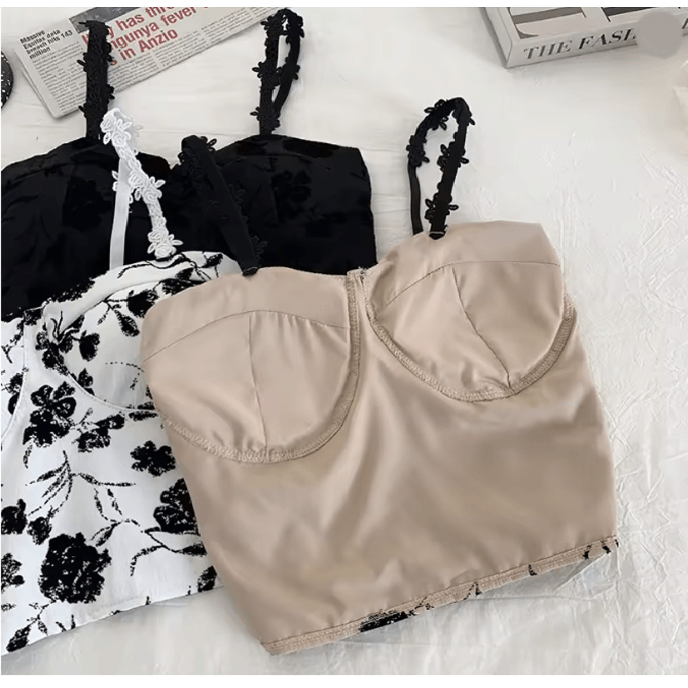 Summer Ease Padded Crop Camisole 2