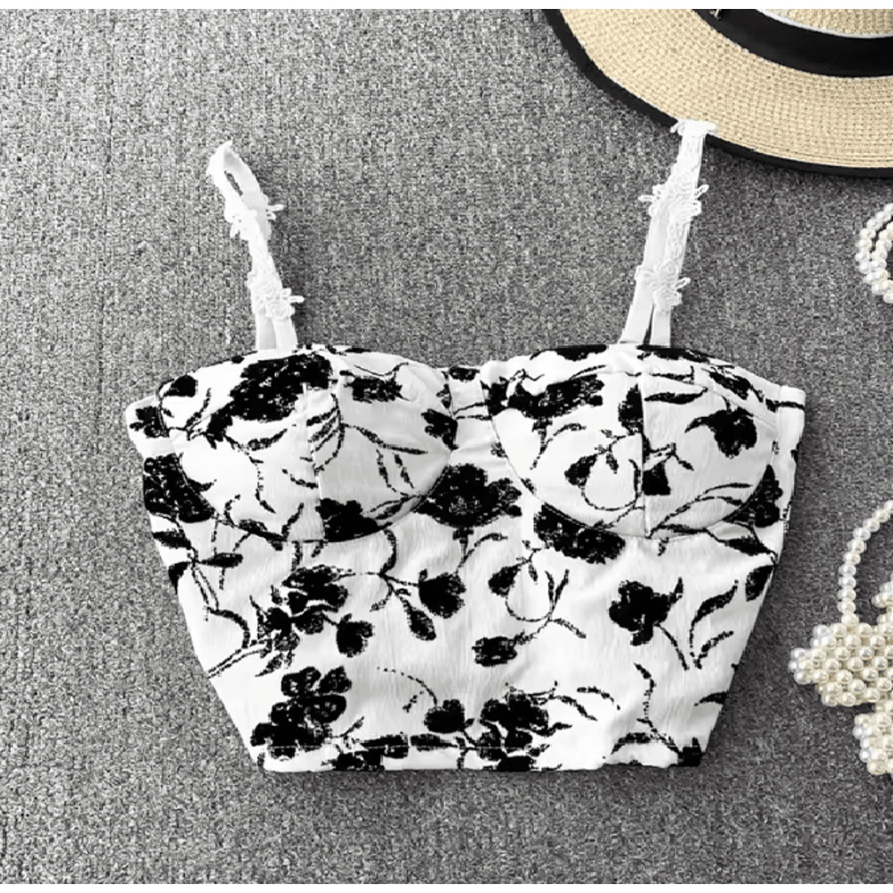 Summer Ease Padded Crop Camisole 4