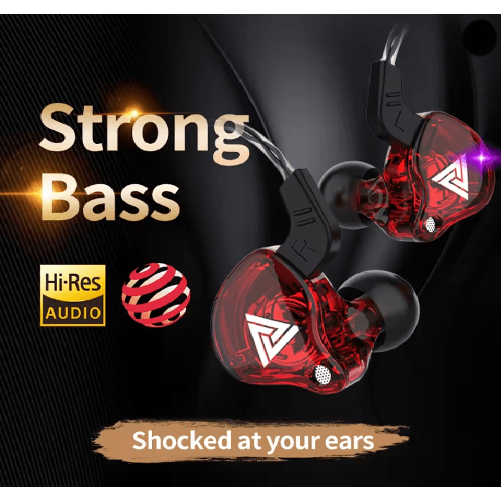 BassCore AK6 Wired In Ear Earphones 1
