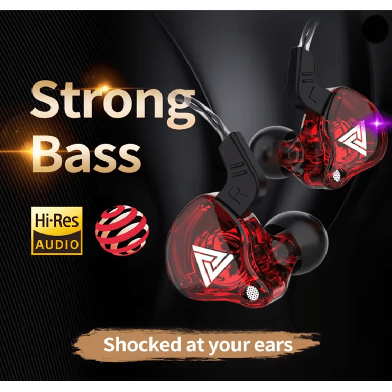 BassCore AK6 Wired In Ear Earphones 1