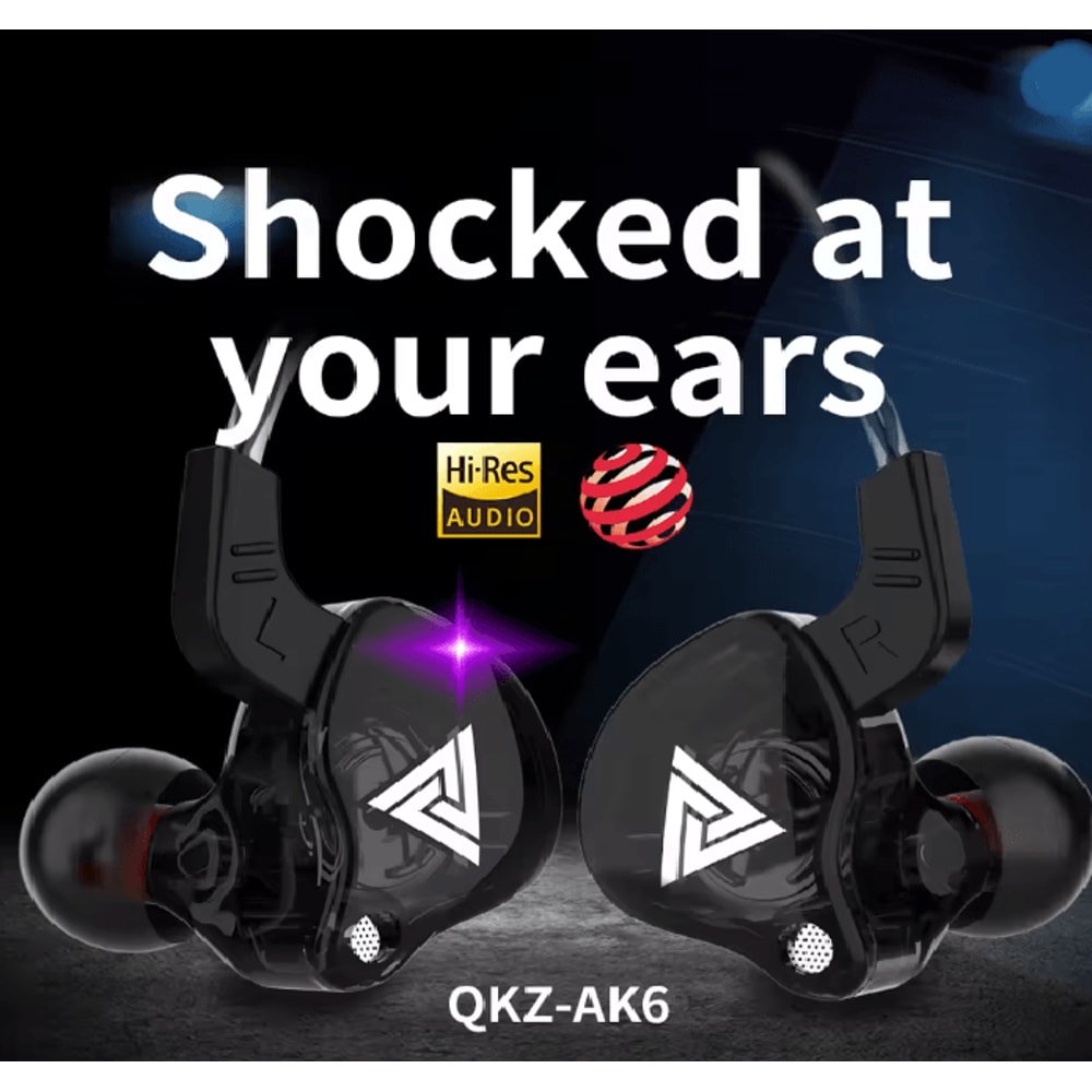 BassCore AK6 Wired In Ear Earphones 2