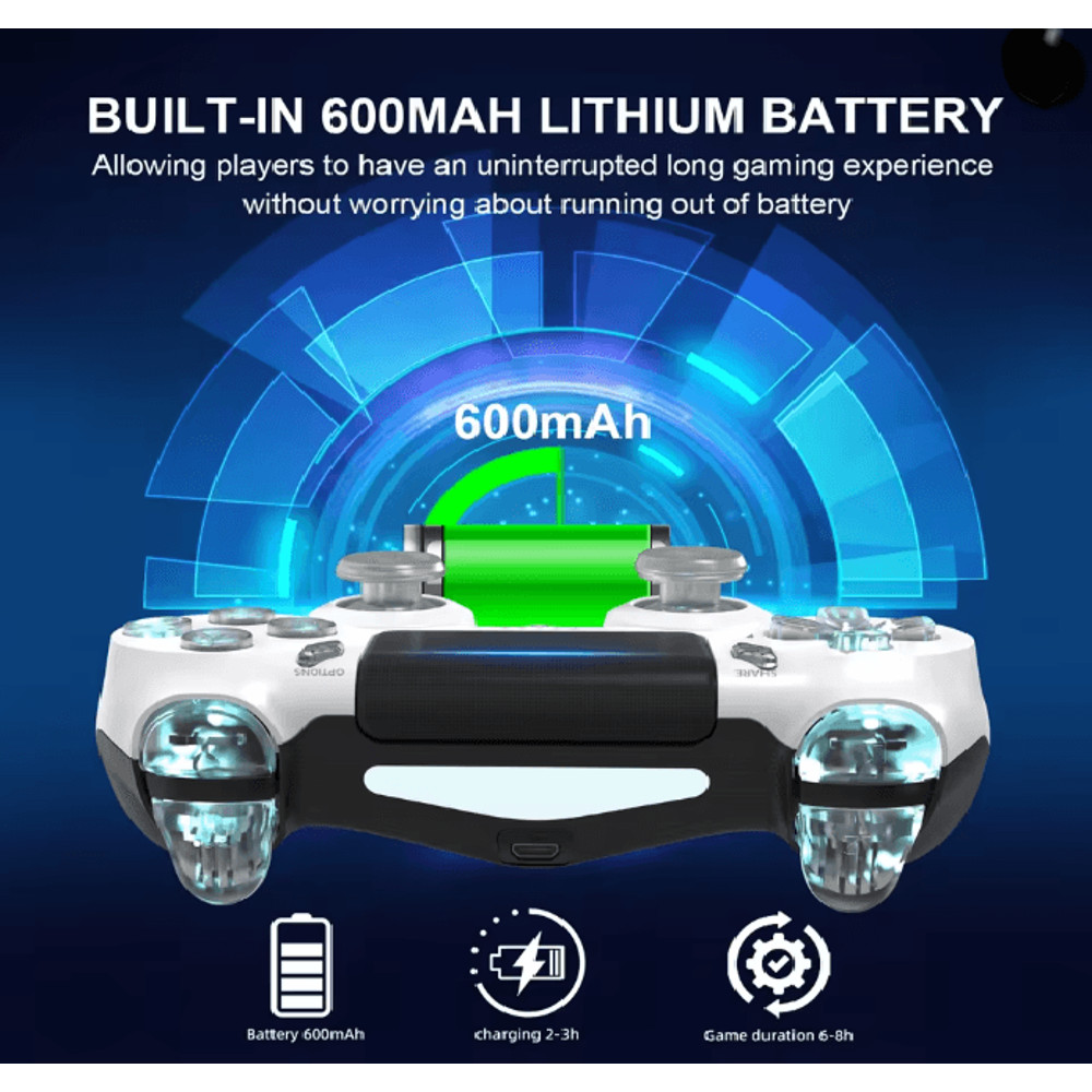 GlowControl Wireless RGB Gamepad 2