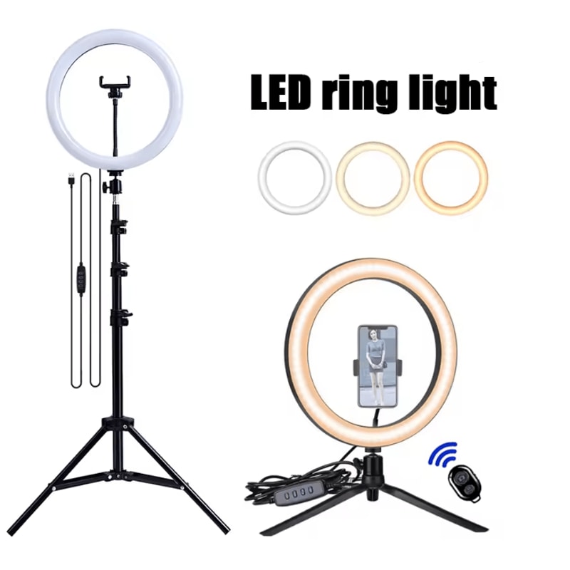 BrightBeam LED Selfie Ring Light 0