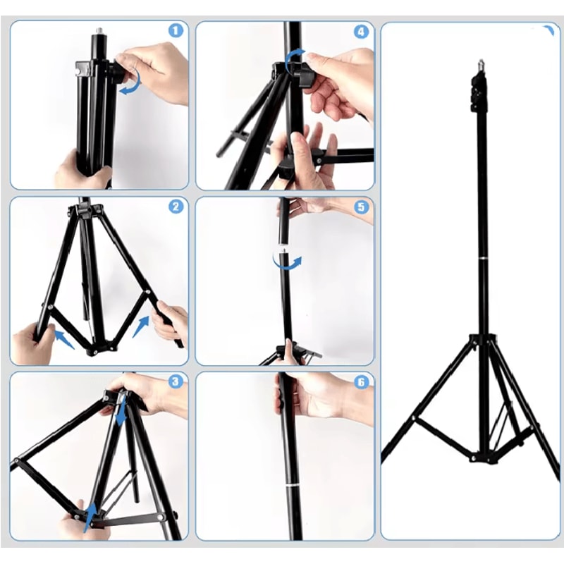 BrightBeam LED Selfie Ring Light 3